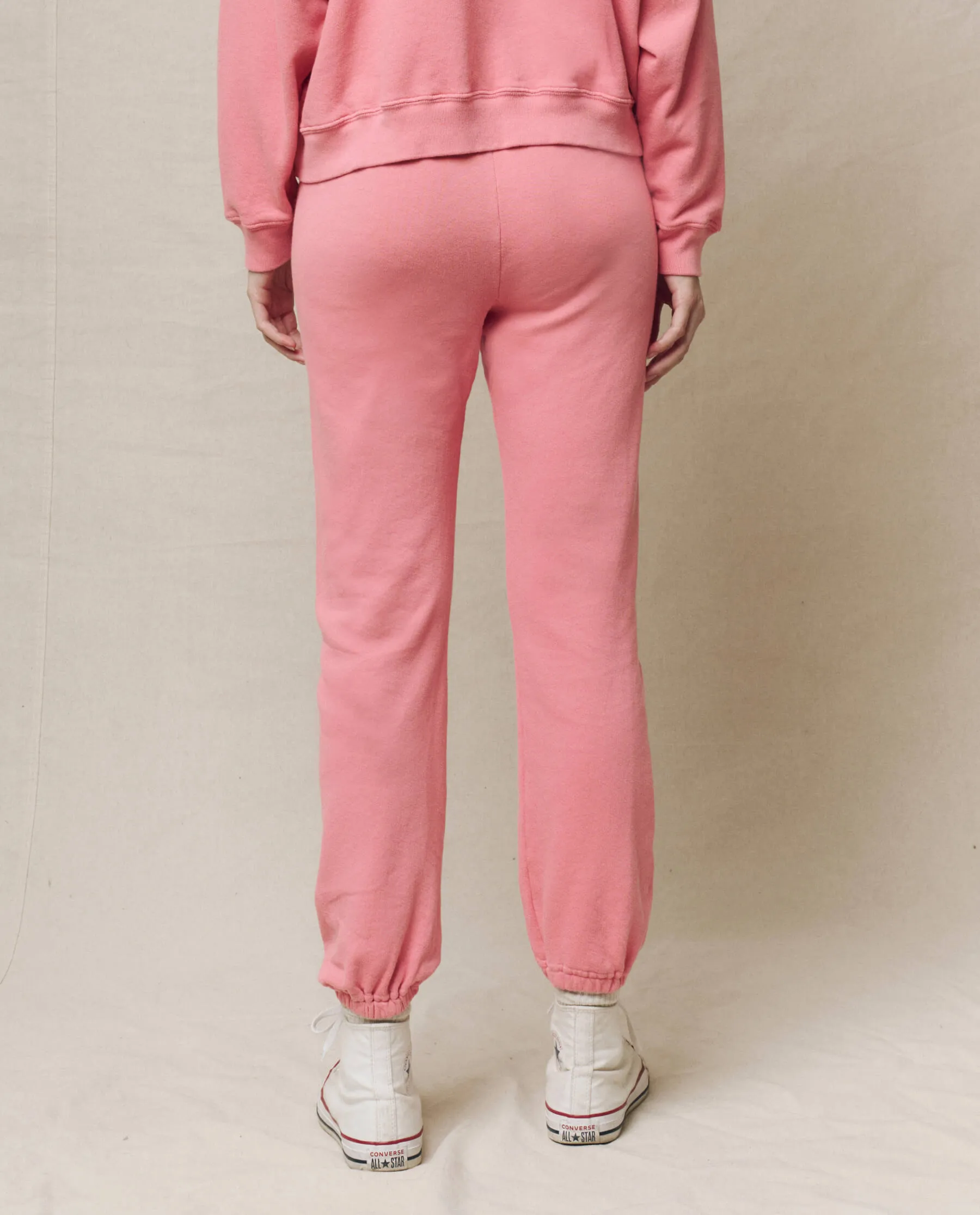 The Stadium Sweatpant. Solid -- Confetti sold by THE GREAT. product image thumbnail 2