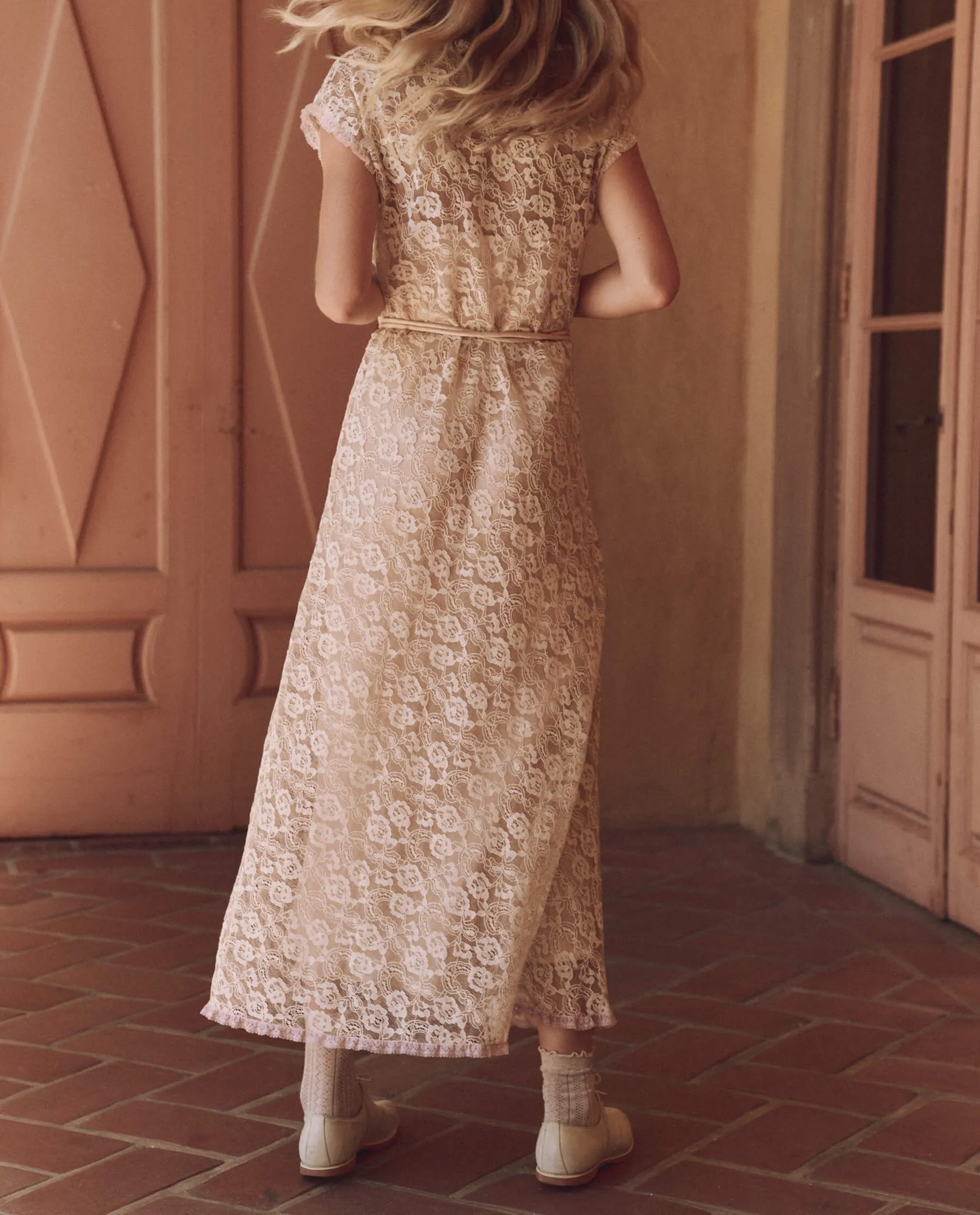 The Corridor Dress. -- Vintage Blush sold by THE GREAT. product image thumbnail 2