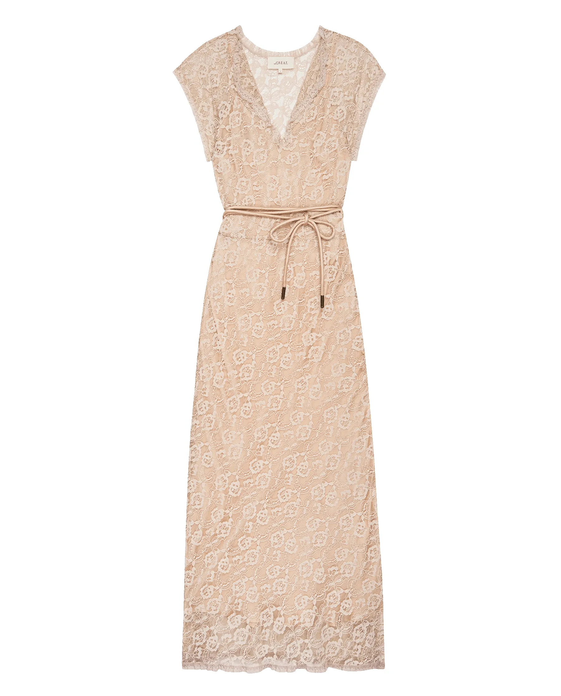 The Corridor Dress. -- Vintage Blush sold by THE GREAT. product image thumbnail 5