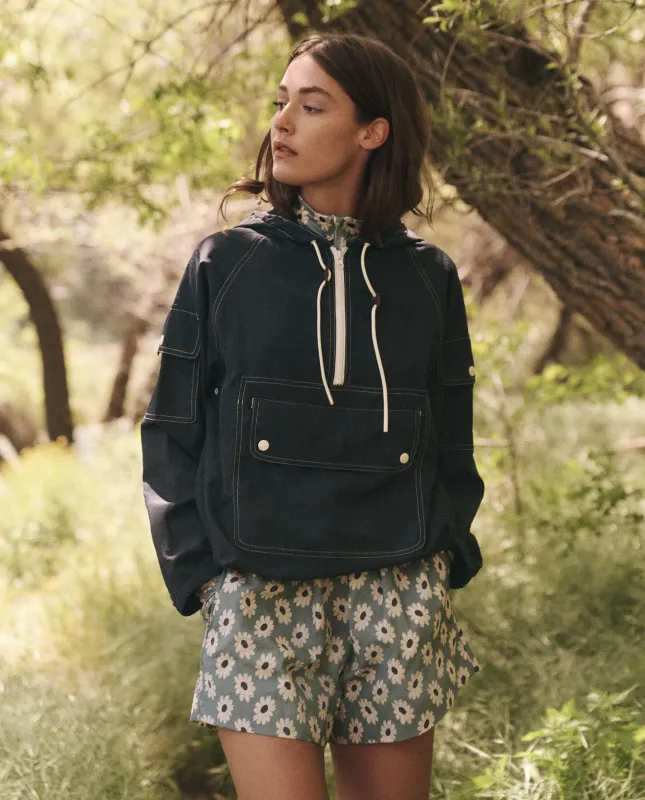 The Trailhead Pullover. -- Navy sold by THE GREAT.