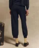 The Lantern Pant. -- Dark Navy sold by THE GREAT.