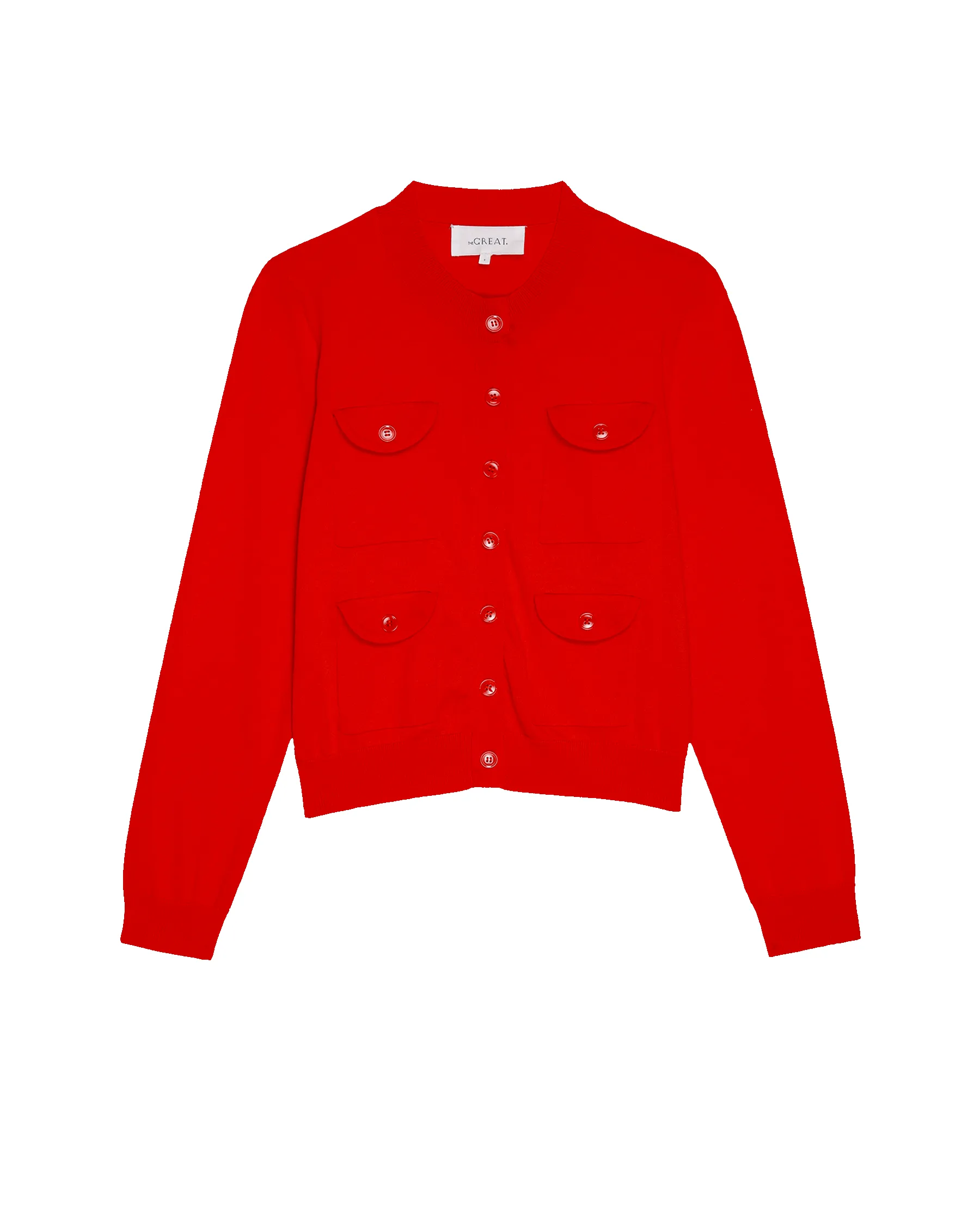 The Patch Pocket Cardigan. -- Tart sold by THE GREAT. product image thumbnail 5