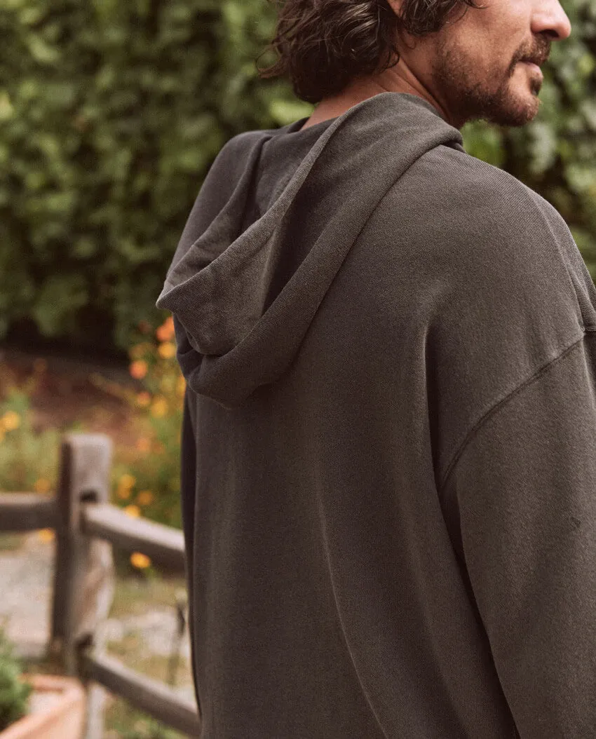 The Men's Gym Hoodie. -- Washed Black sold by THE GREAT. product image thumbnail 4