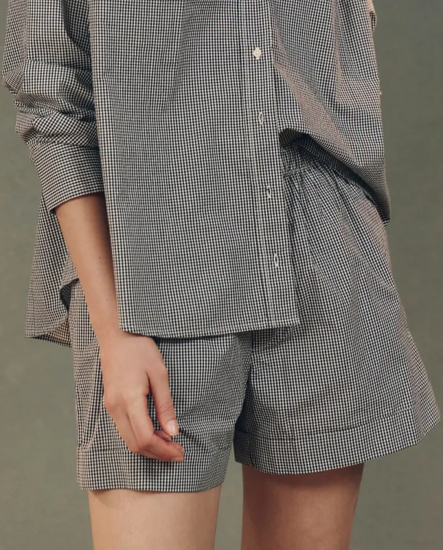 The Boxer Short. -- Black And White Gingham sold by THE GREAT.