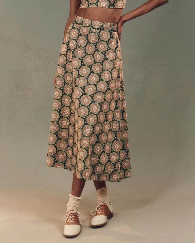 The Windsor Skirt. -- Heirloom Paisley sold by THE GREAT.