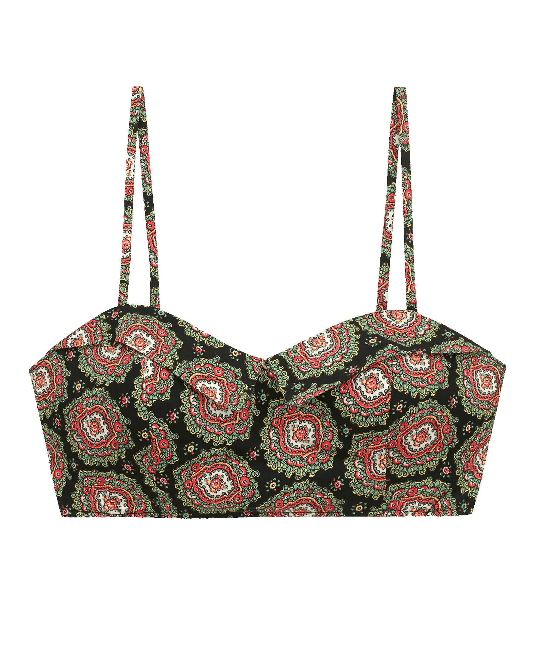 The Bustier Top. -- Heirloom Paisley sold by THE GREAT. product image thumbnail 5