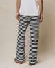 The Victory Sweatpant. -- Navy Sailor Stripe sold by THE GREAT.