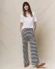 The Victory Sweatpant. -- Navy Sailor Stripe sold by THE GREAT.
