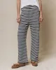 The Victory Sweatpant. -- Navy Sailor Stripe sold by THE GREAT.