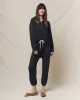 The Rugby Sweatshirt. -- Almost Black sold by THE GREAT.