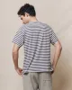 The Men's Boxy Crew. -- Vintage Blue Stripe sold by THE GREAT.