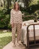 The Easy Sleep Pant. -- Cream Cowboy sold by THE GREAT.