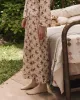 The Easy Sleep Pant. -- Cream Cowboy sold by THE GREAT.