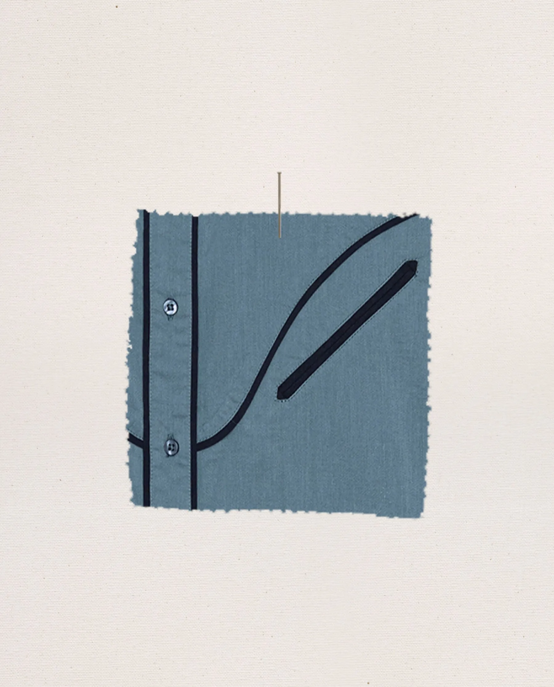 The Western Sleep Cami. -- Blue Dusk sold by THE GREAT. product image thumbnail 5