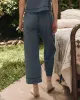 The Western Easy Sleep Pant. -- Blue Dusk sold by THE GREAT.