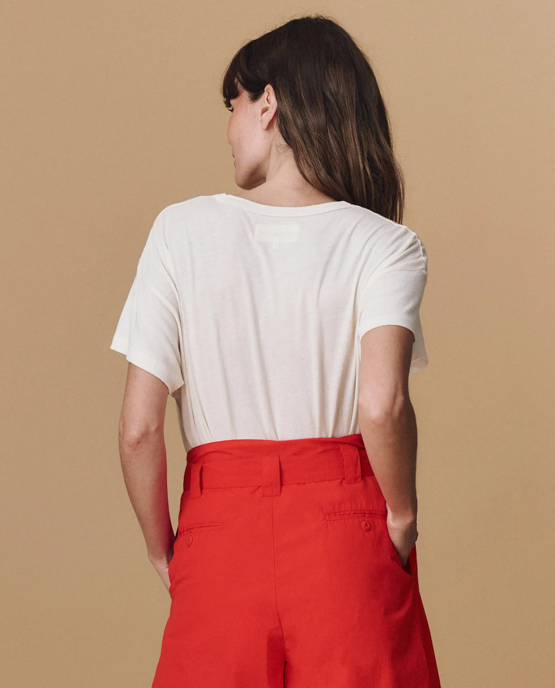 The Boxy Crew. Graphic -- Washed White with The Greatest Mom Graphic sold by THE GREAT. product image thumbnail 2