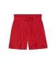 The Pleated Trouser Short. -- Hot Red sold by THE GREAT.