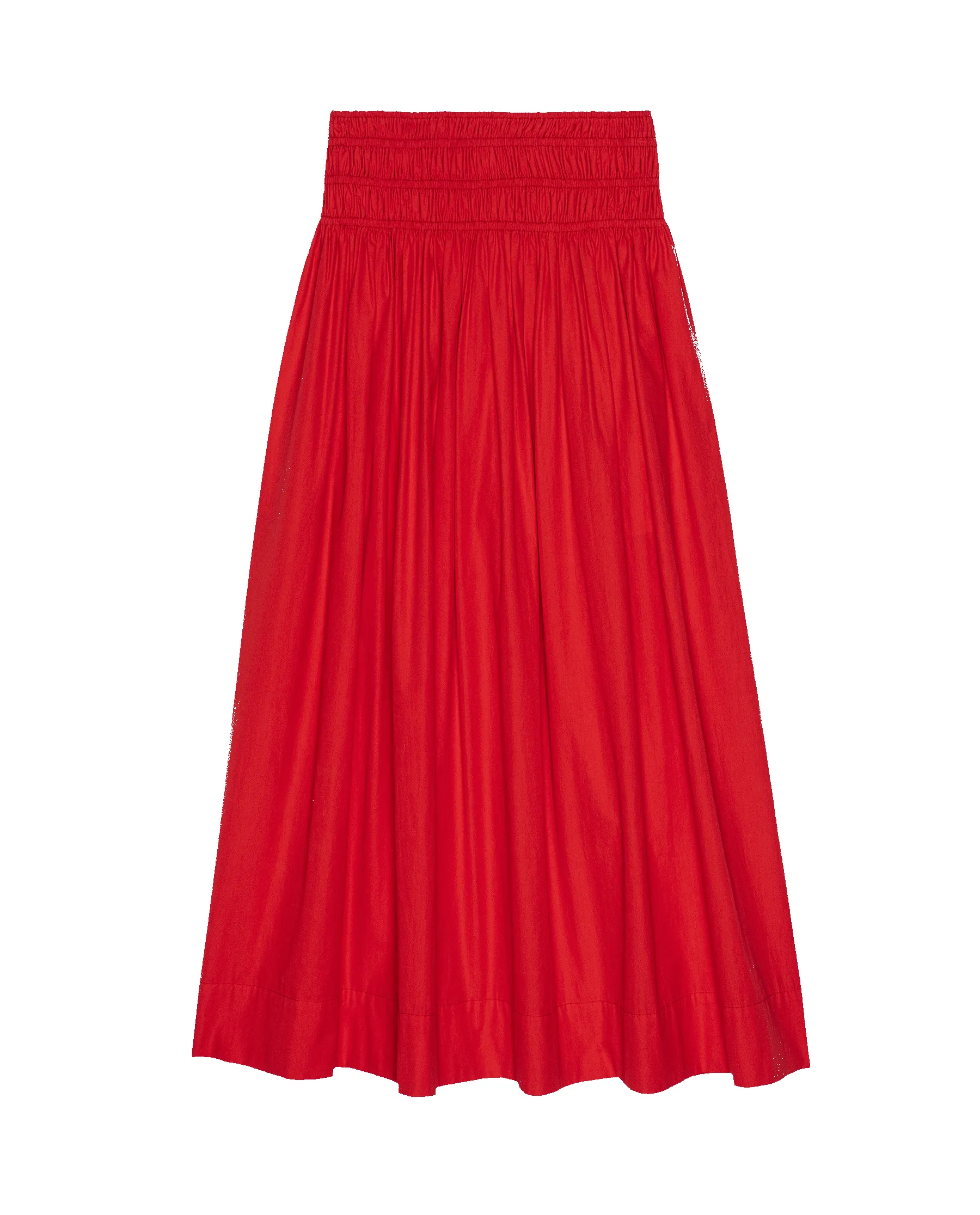 The Viola Skirt. -- Hot Red sold by THE GREAT. product image thumbnail 5