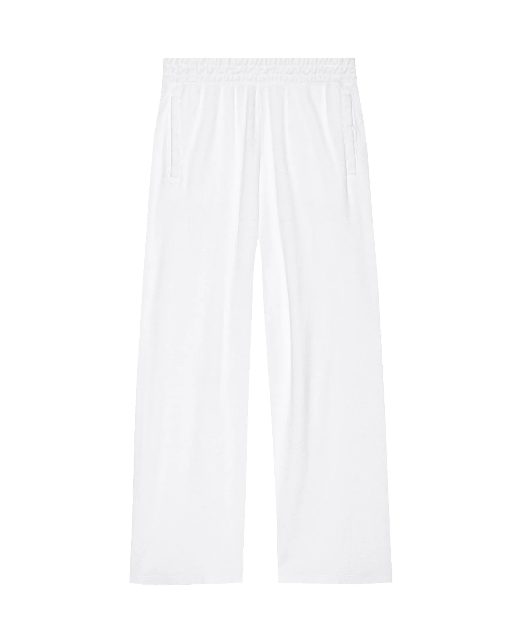 The Micro Terry Victory Sweatpant. -- True White sold by THE GREAT. product image thumbnail 4