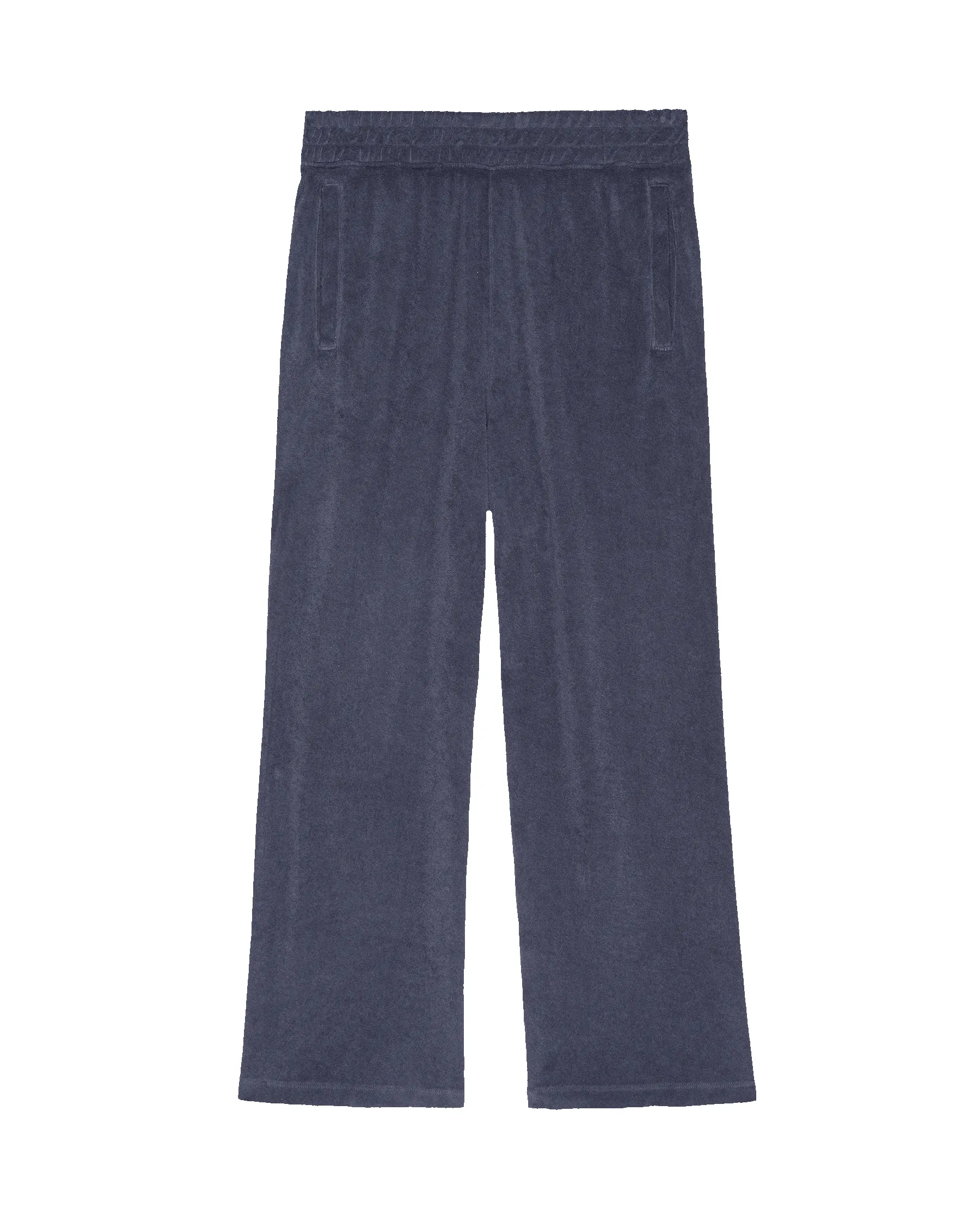 The Micro Terry Victory Sweatpant. -- Vintage Blue sold by THE GREAT. product image thumbnail 4