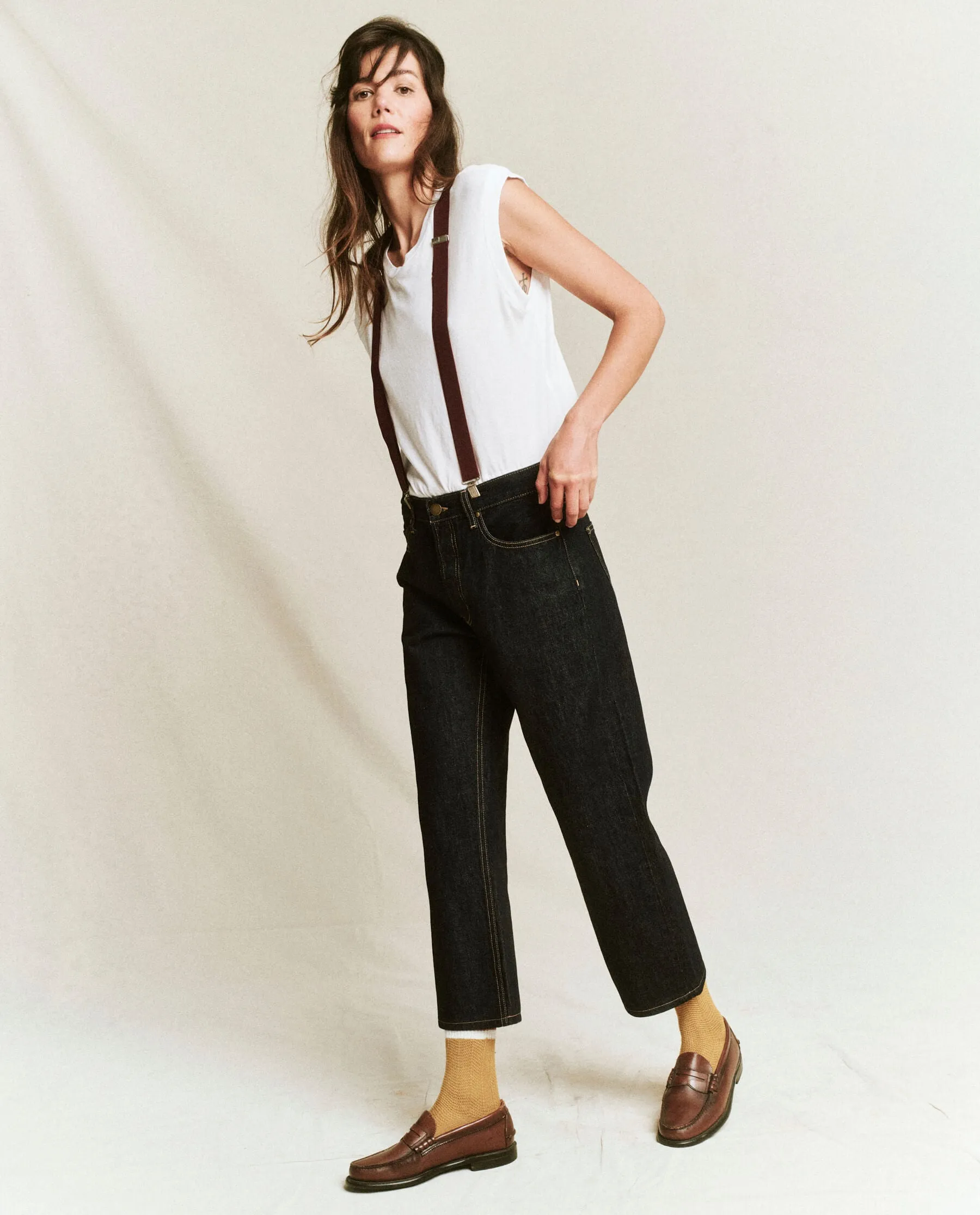 The Wayne Jean. -- Midnight Rinse sold by THE GREAT. product image thumbnail 4