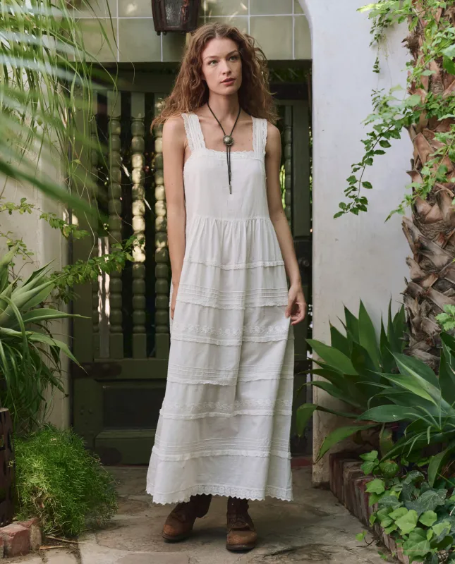 The Reverie Dress. -- White sold by THE GREAT.
