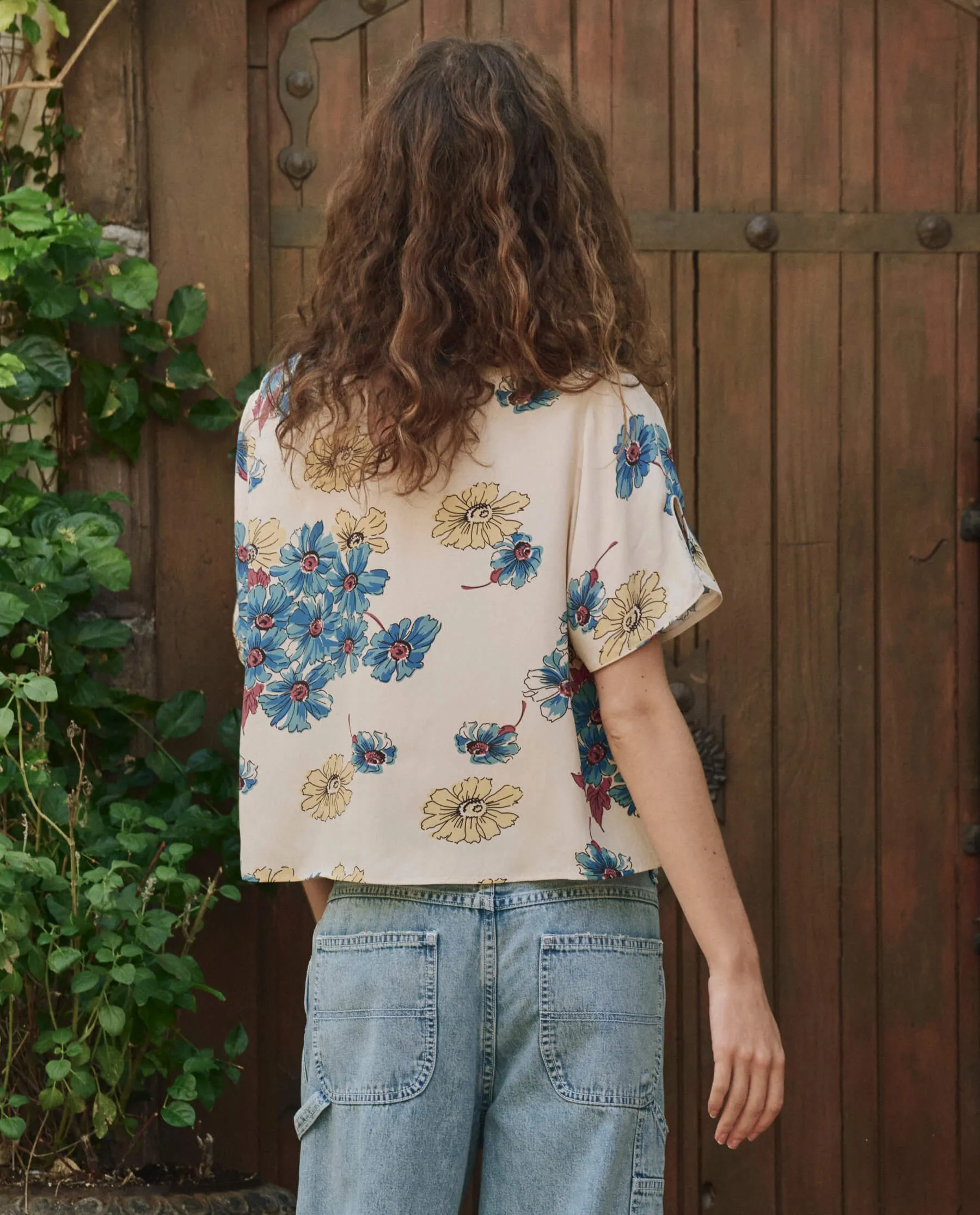 The Mandolin Top. -- Sungold Floral sold by THE GREAT. product image thumbnail 3