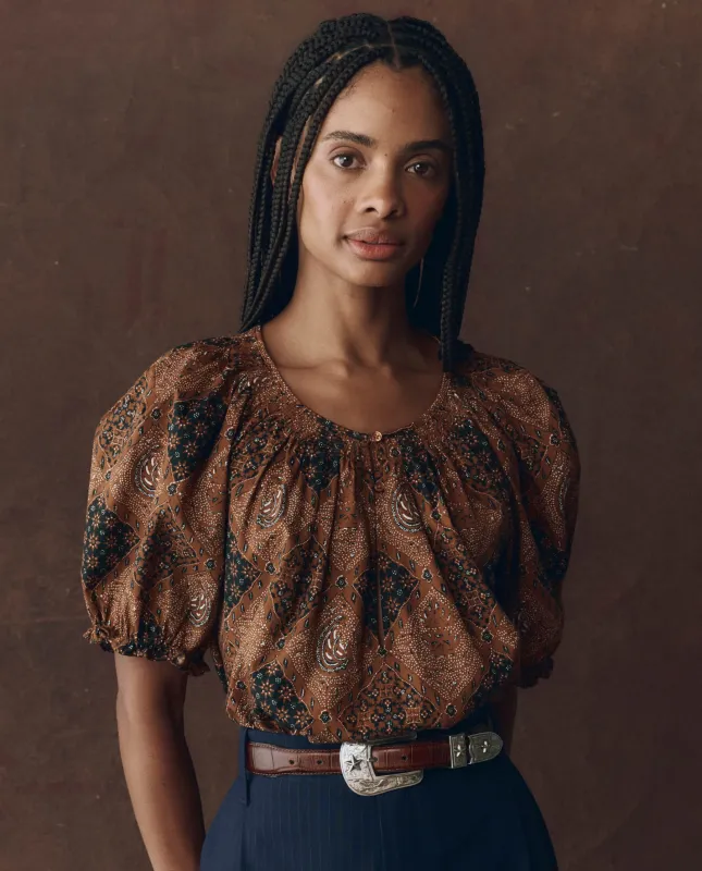 The Moorland Top. -- Geo Bandana Print sold by THE GREAT.