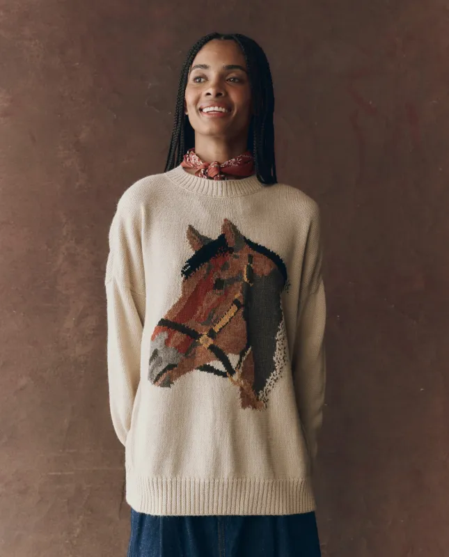 The Stable Pullover. -- Natural sold by THE GREAT.