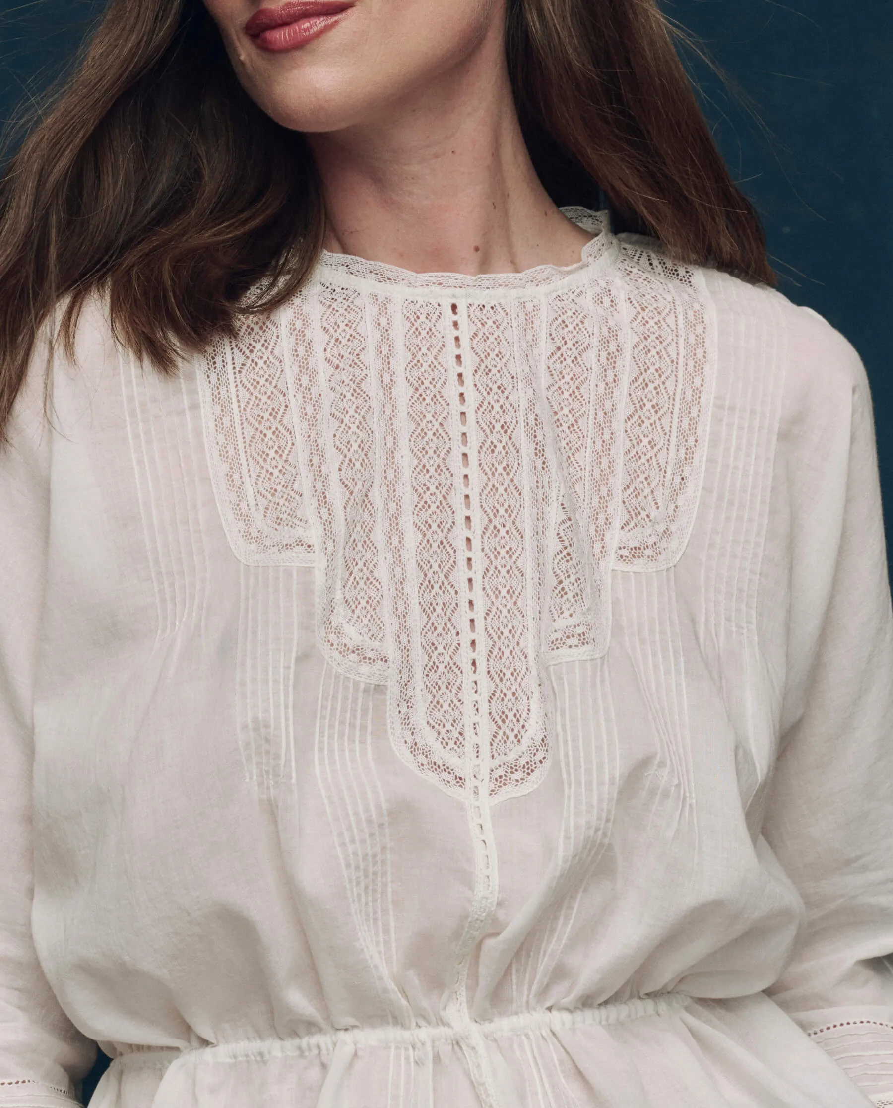The Victorian Top. -- White sold by THE GREAT. product image thumbnail 3