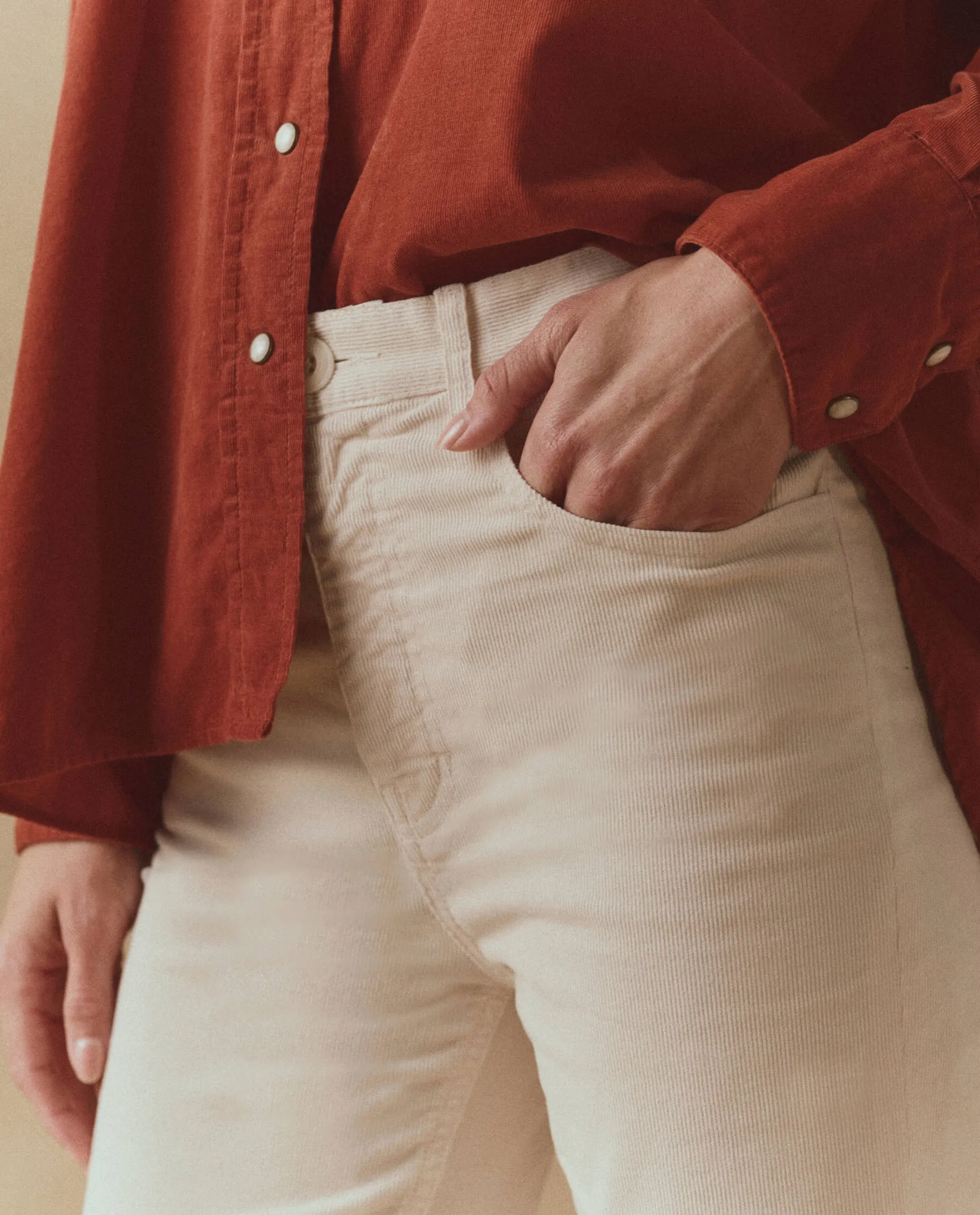 The Kick Boot. -- Cream sold by THE GREAT. product image thumbnail 4