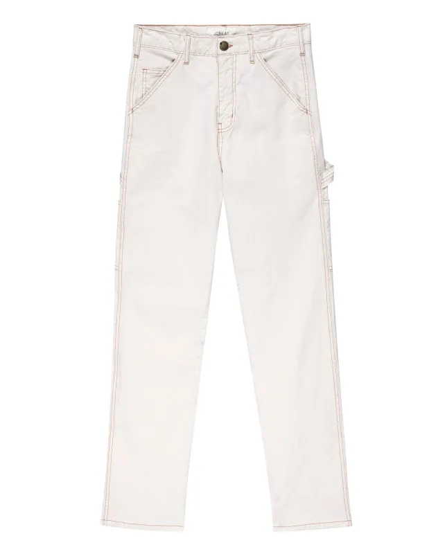 The Carpenter Pant. -- Natural sold by THE GREAT.