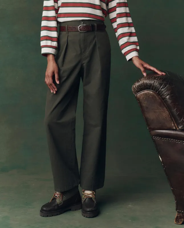 The Parker Trouser. -- Dusty Moss sold by THE GREAT.