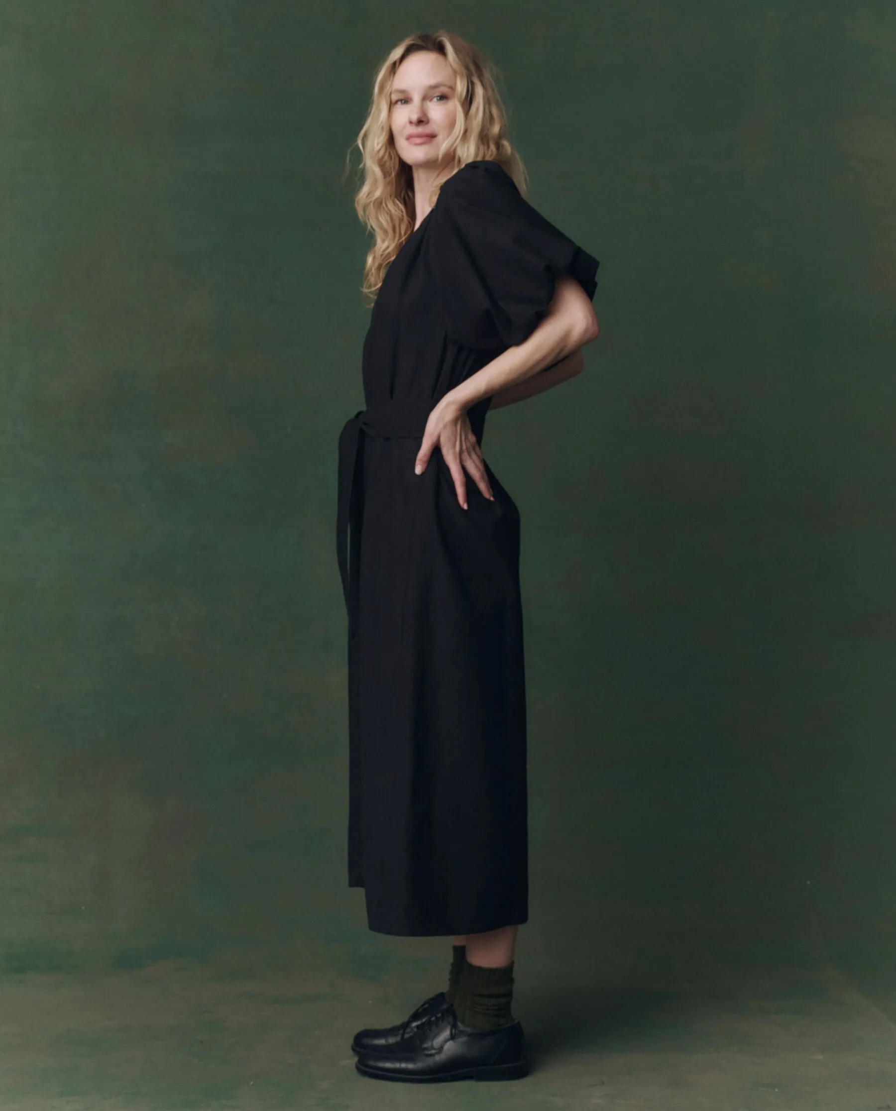 The Fairground Dress. -- Black sold by THE GREAT. product image thumbnail 4