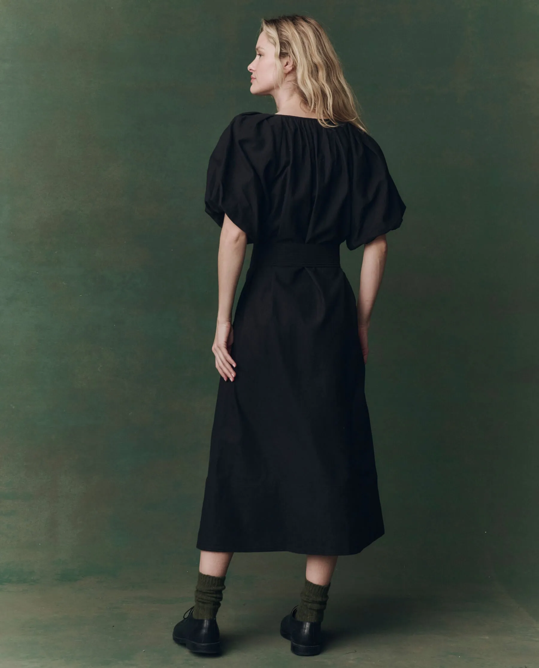 The Fairground Dress. -- Black sold by THE GREAT. product image thumbnail 3