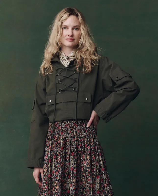 The Utility Pullover. -- Dusty Moss sold by THE GREAT.