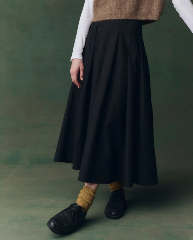 The Regency Skirt. -- Black made by THE GREAT.
