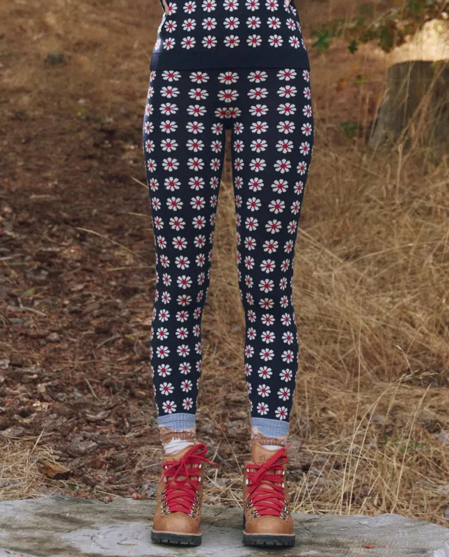 The Merino Legging. -- Frosted Daisy sold by THE GREAT.