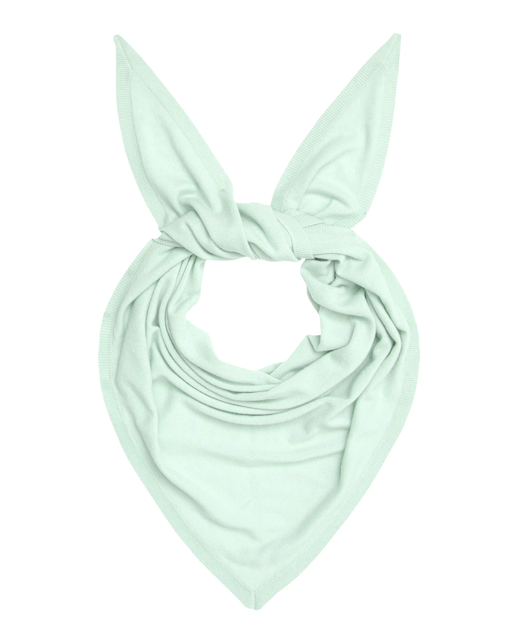 The Cashmere Kerchief Scarf. -- Mint sold by THE GREAT. product image thumbnail 4
