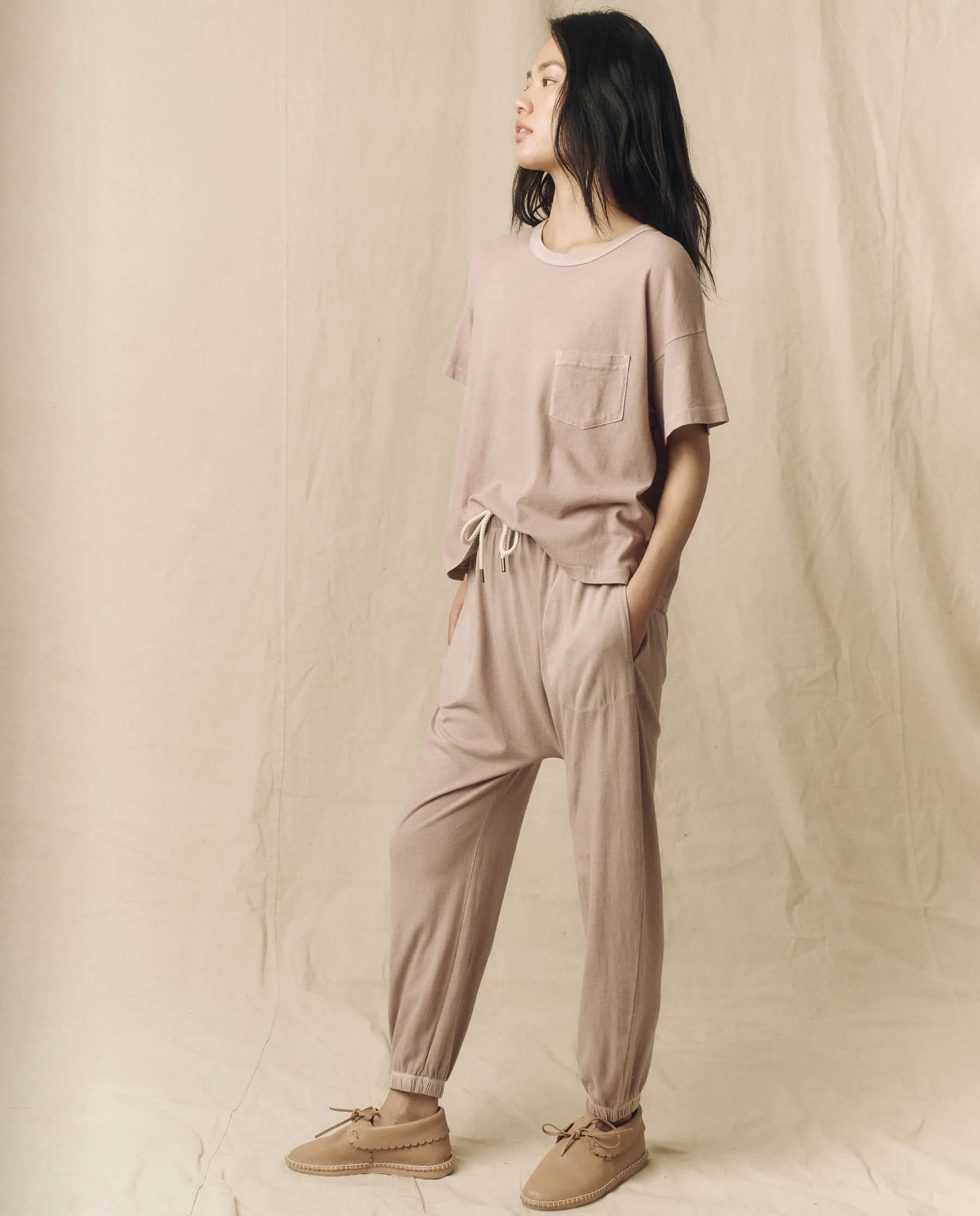 The Pocket Tee. -- Soft Lilac sold by THE GREAT. product image thumbnail 2