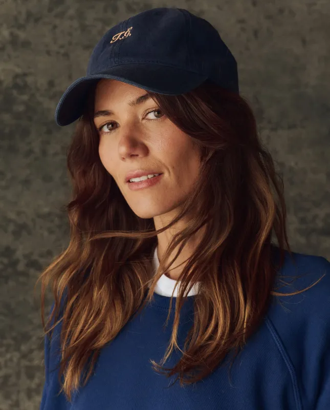 The Classic Baseball Hat. -- Navy made by THE GREAT.