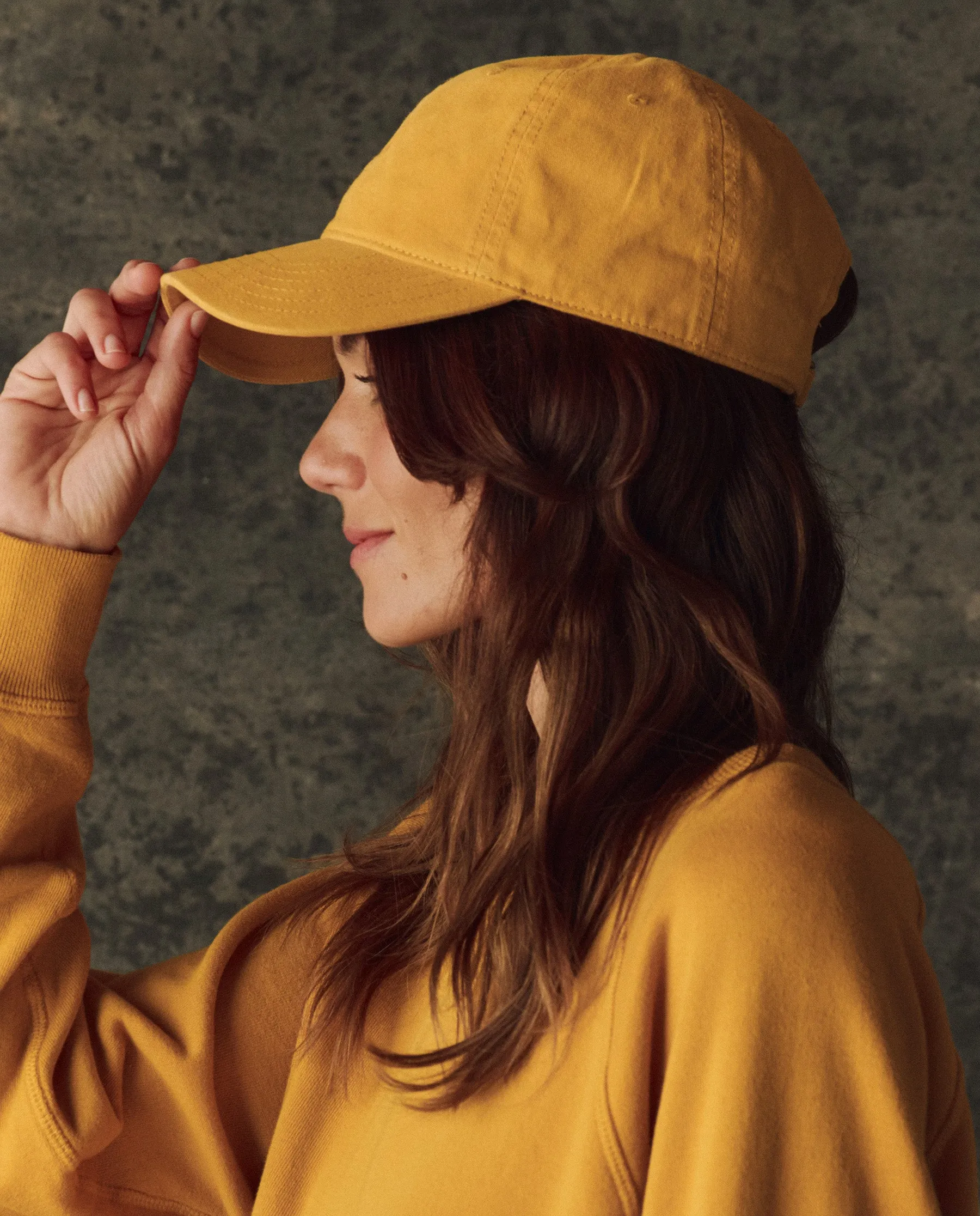 The Classic Baseball Hat. -- Bright Yellow sold by THE GREAT. product image thumbnail 3