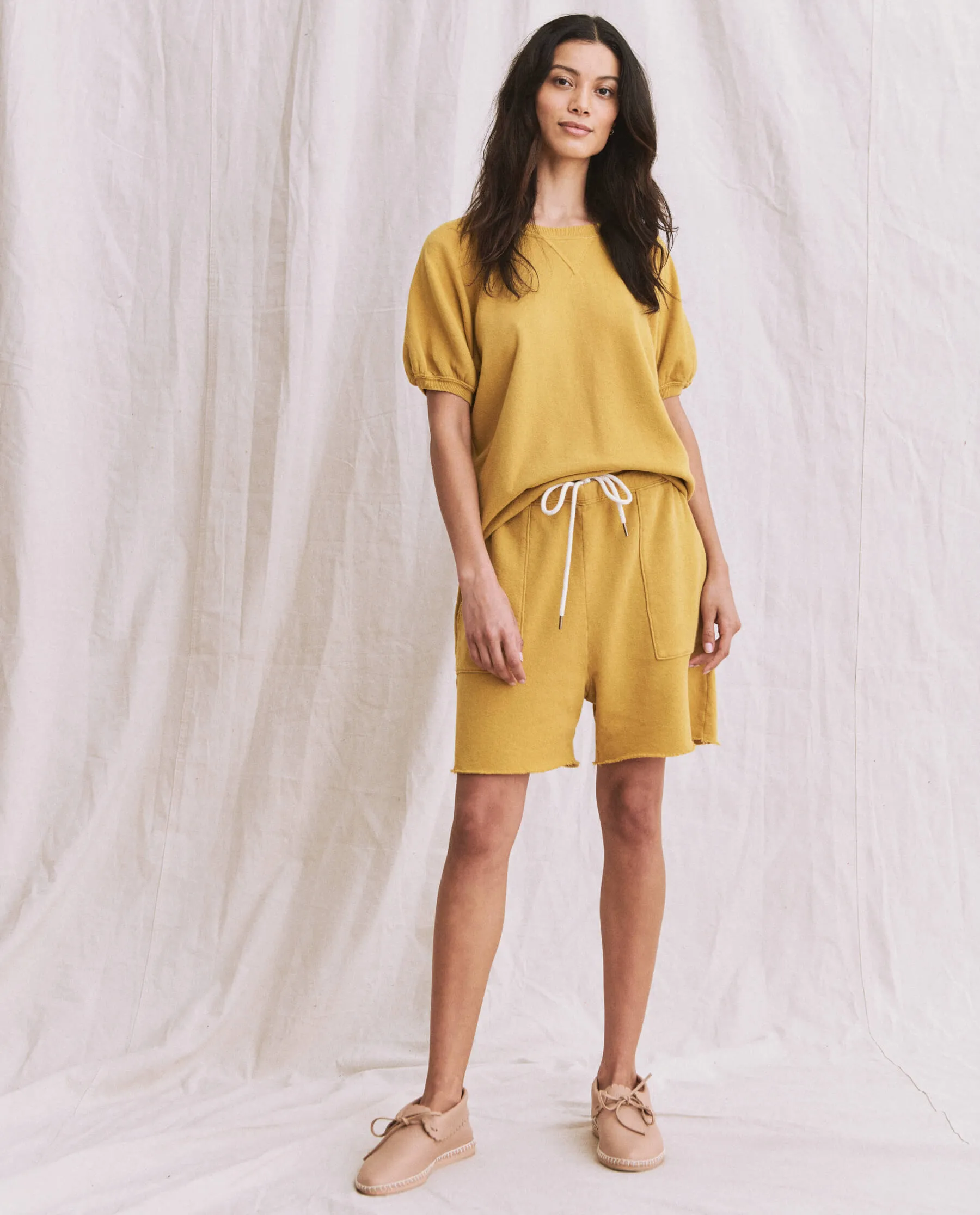 The Short Sleeve Puff Sweatshirt. -- Yuzu sold by THE GREAT. product image thumbnail 2