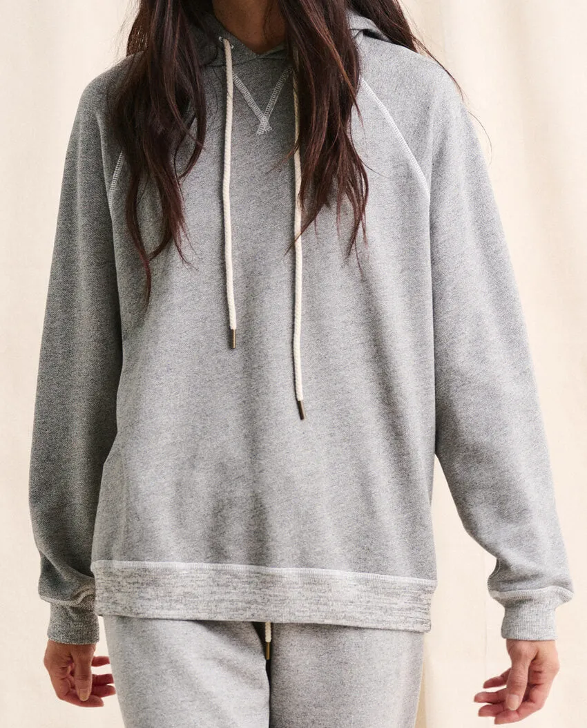 The Slouch Hoodie. Solid -- VARSITY GREY sold by THE GREAT. product image thumbnail 3
