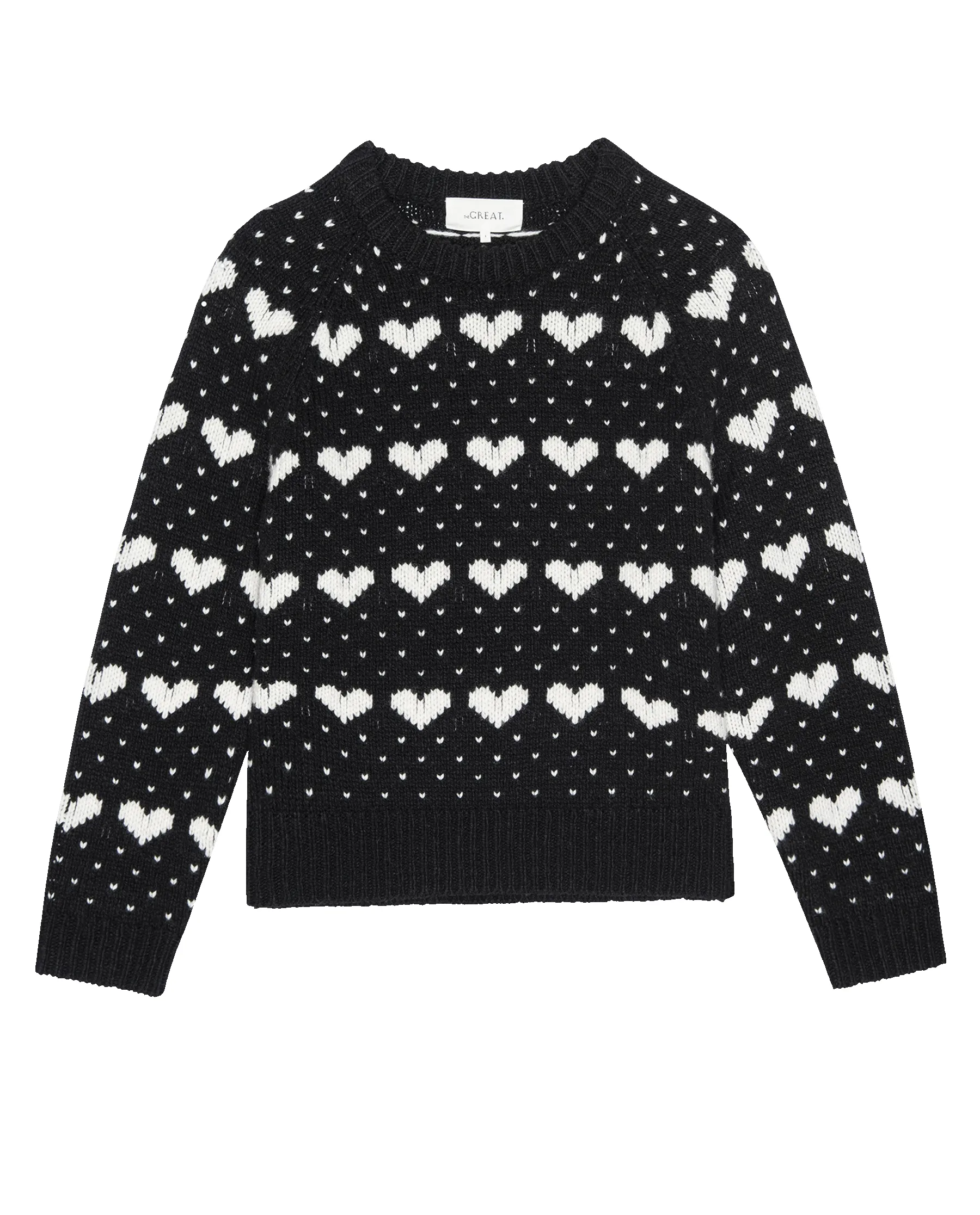 The Heart Crew. -- Black With Pearl sold by THE GREAT. product image thumbnail 5