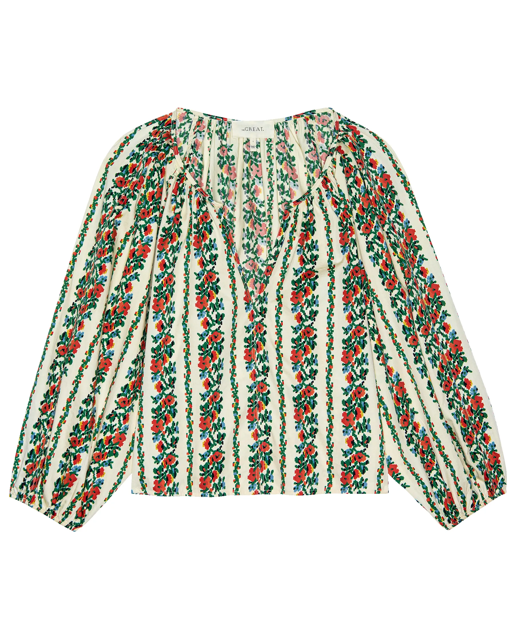 The Chariot Top. -- Tapestry Floral sold by THE GREAT. product image thumbnail 5