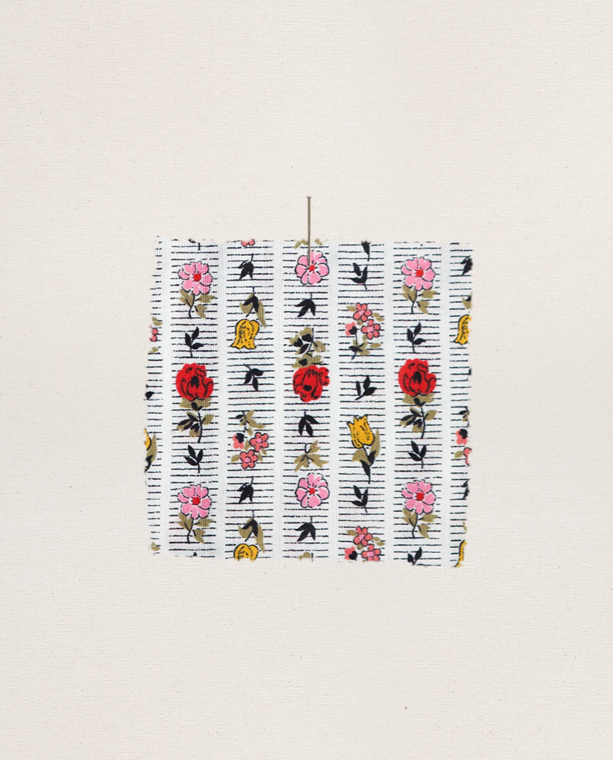 The Pajama Shirt. -- Ribbon Floral sold by THE GREAT. product image thumbnail 3