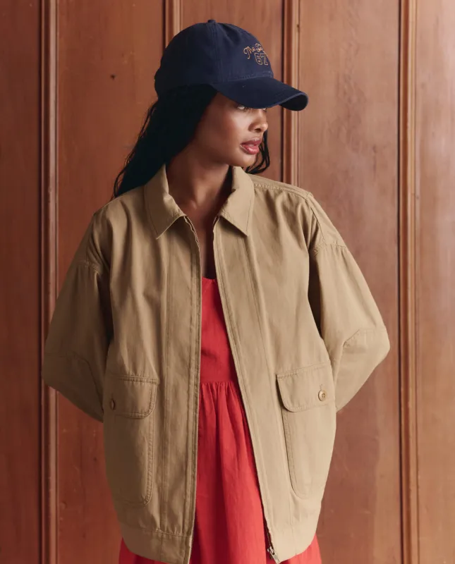The Folsom Jacket. -- Khaki made by THE GREAT.