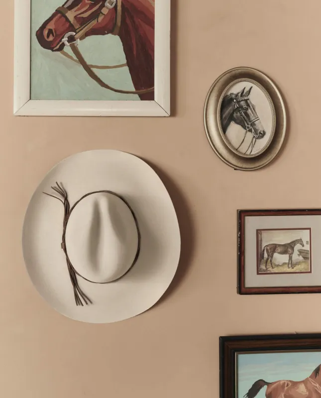 The Gus 6X Hat. -- Ranch Tan sold by THE GREAT.