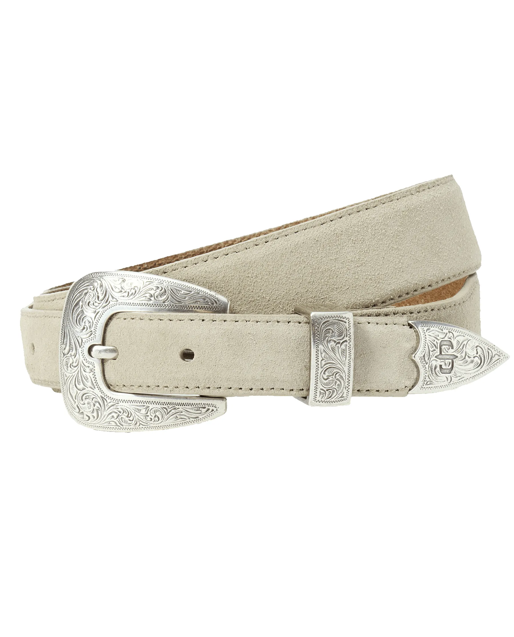 The Western Narrow Belt. -- Cream With Silver sold by THE GREAT. product image thumbnail 5